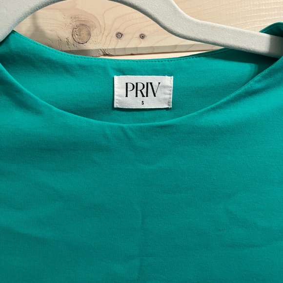 Pavani Tee Bodysuit in Green by Priv - Picture 3 of 5